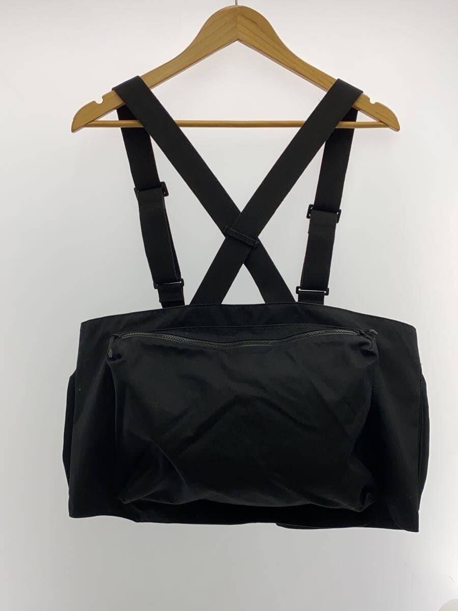 VAINL ARCHIVE × PORTER Bag Cotton Black Solid Color 3