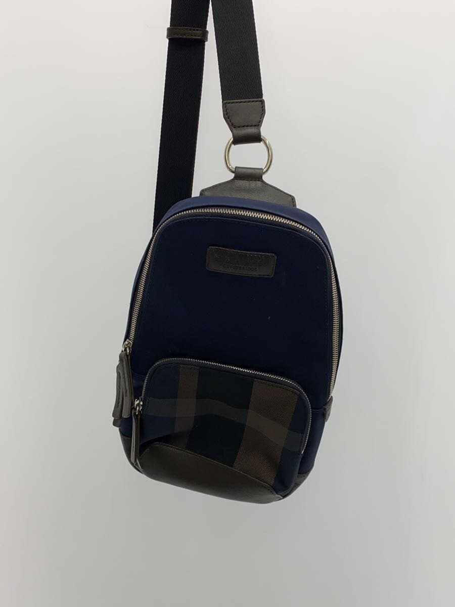 BLACK LABEL CRESTBRIDGE Bag -- NVY Check 51143-505-28