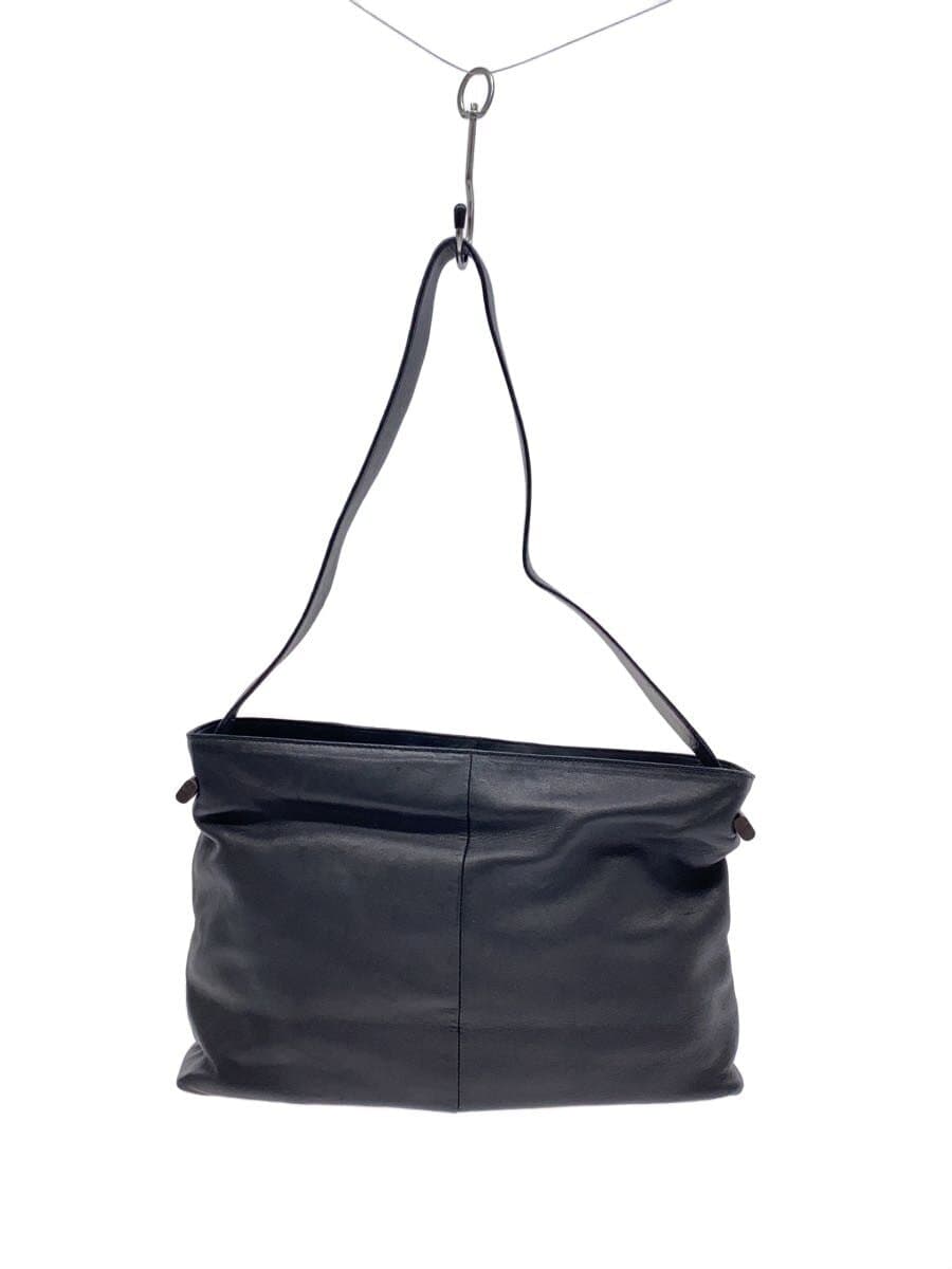 LOEWE Shoulder Bag Leather BLK Solid