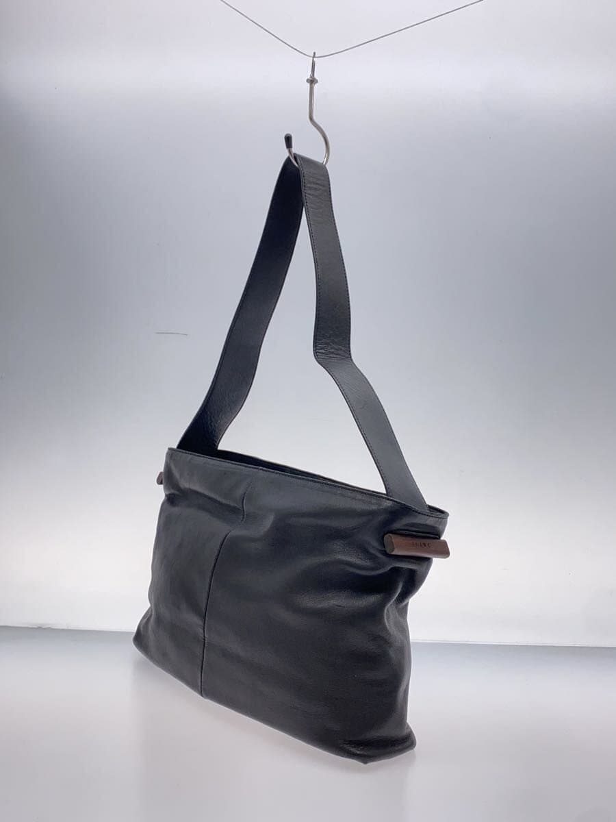 LOEWE Shoulder Bag Leather BLK Solid 2