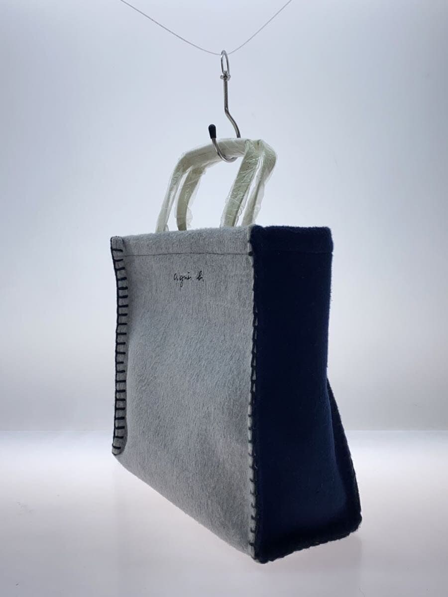 agnes b. Tote Bag GRY P551VTH2 2