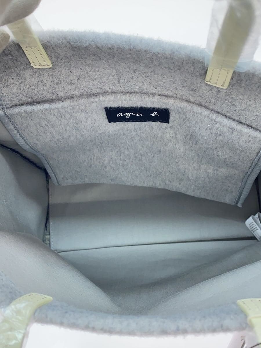 agnes b. Tote Bag GRY P551VTH2 6