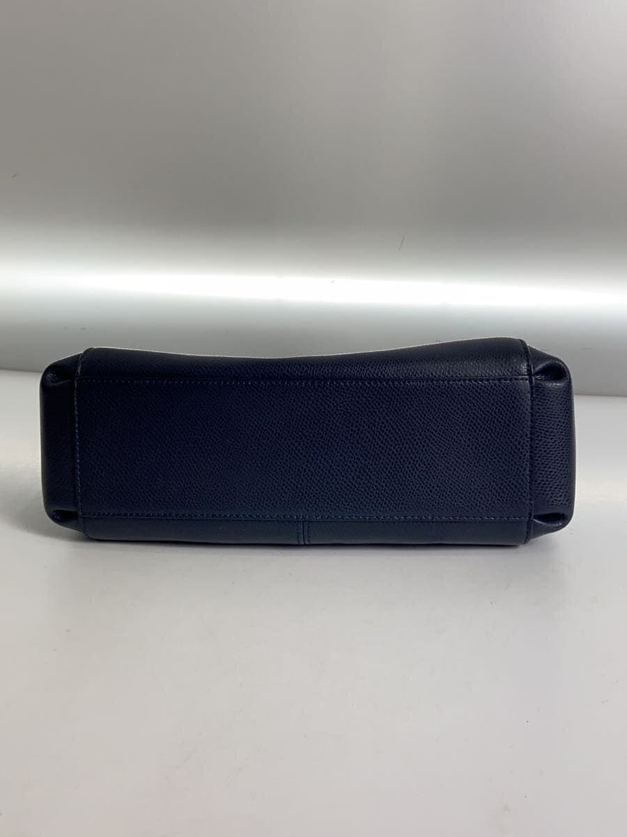 COACH Handbag Leather NVY F36642 4