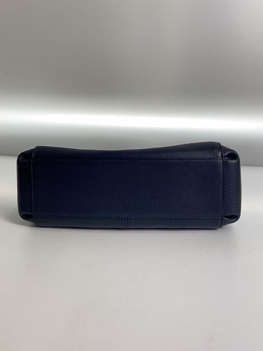 COACH Handbag Leather NVY F36642 4