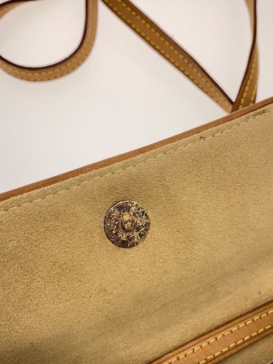 LOUIS VUITTON Pochette Twin GM_Monogram Canvas PVC BRW M51852 8