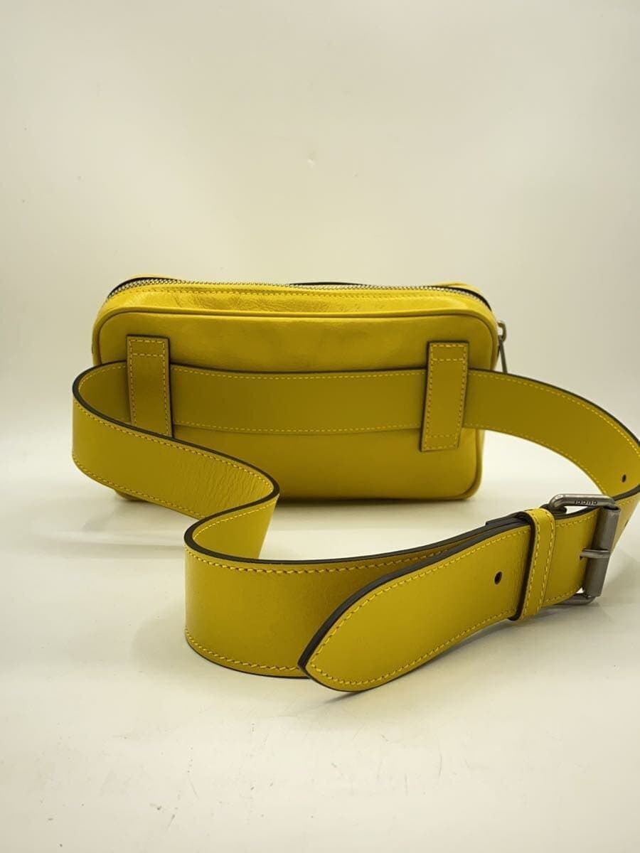 GUCCI Waist Bag Leather YLW 598080498879 3