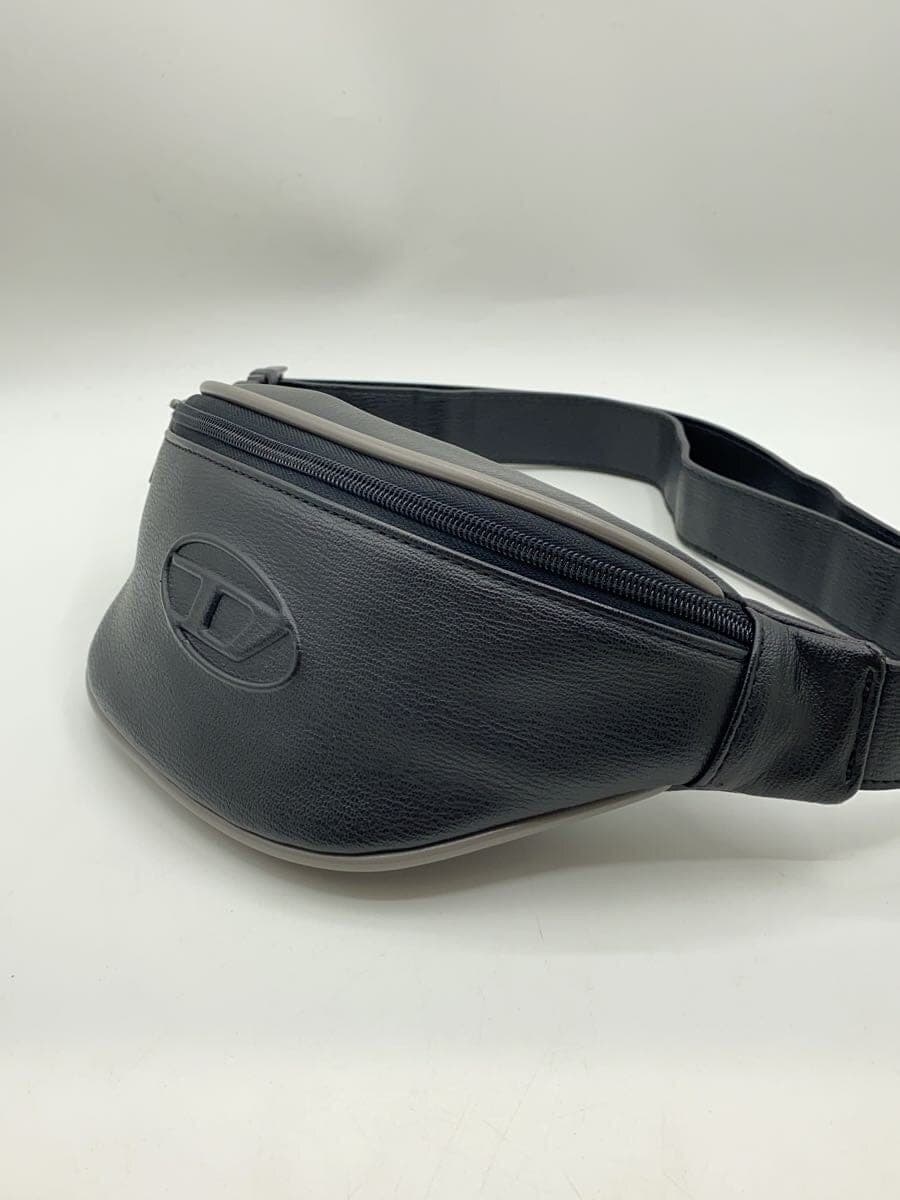 Diesel Fashion Body Bag Waist Bag Leather Black 2