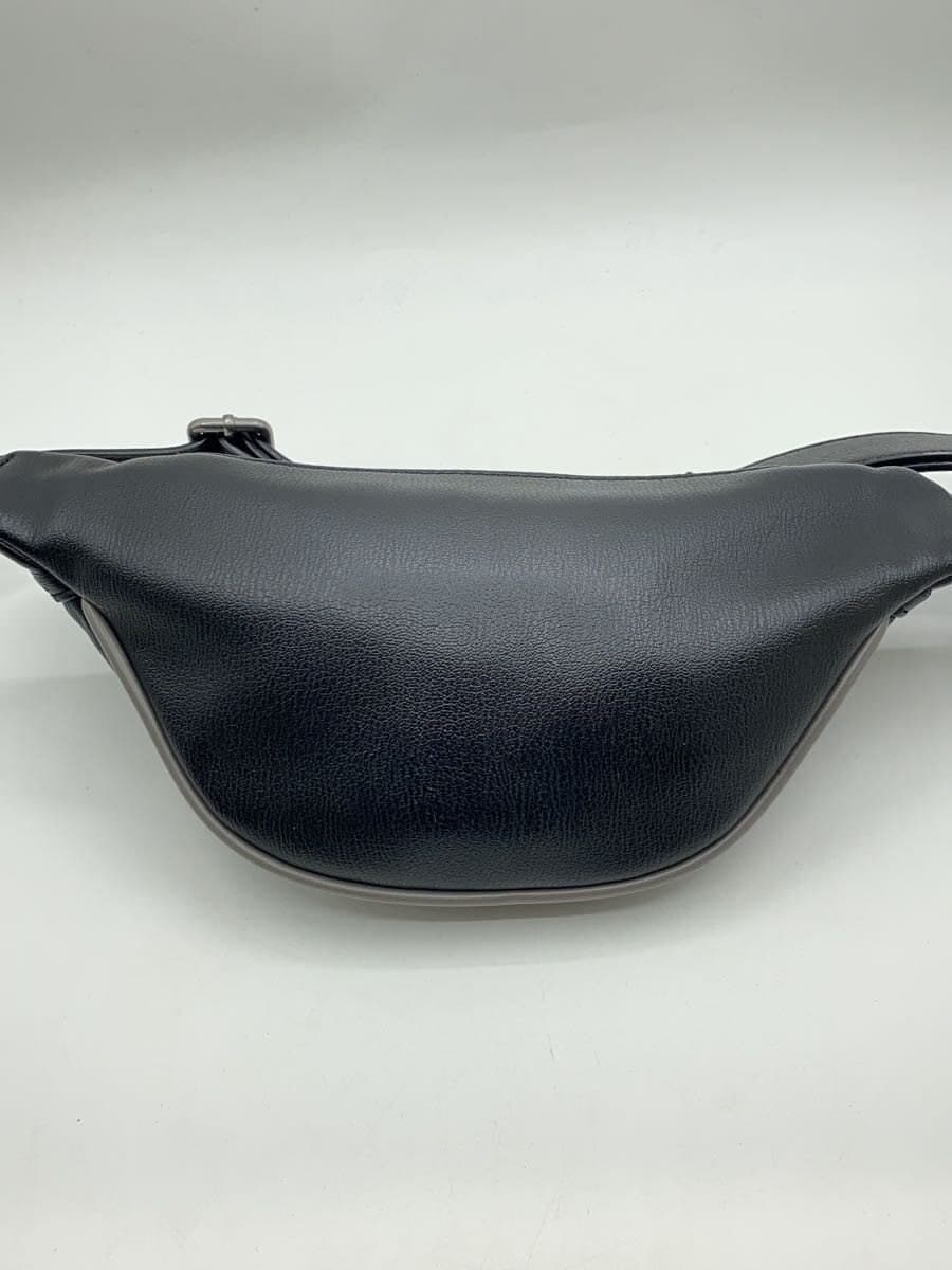 Diesel Fashion Body Bag Waist Bag Leather Black 4