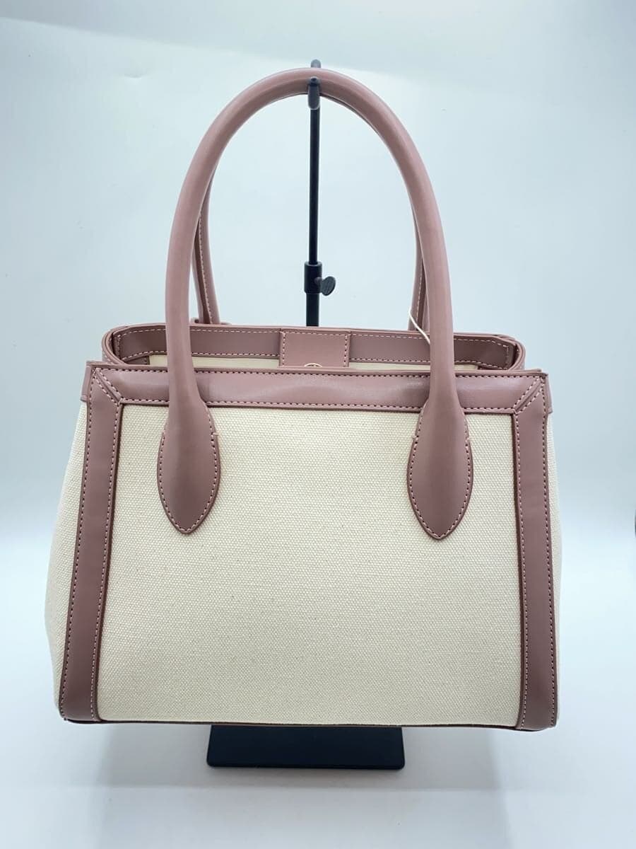 SNIDEL Handbag Cotton CRM SWGB249604 3