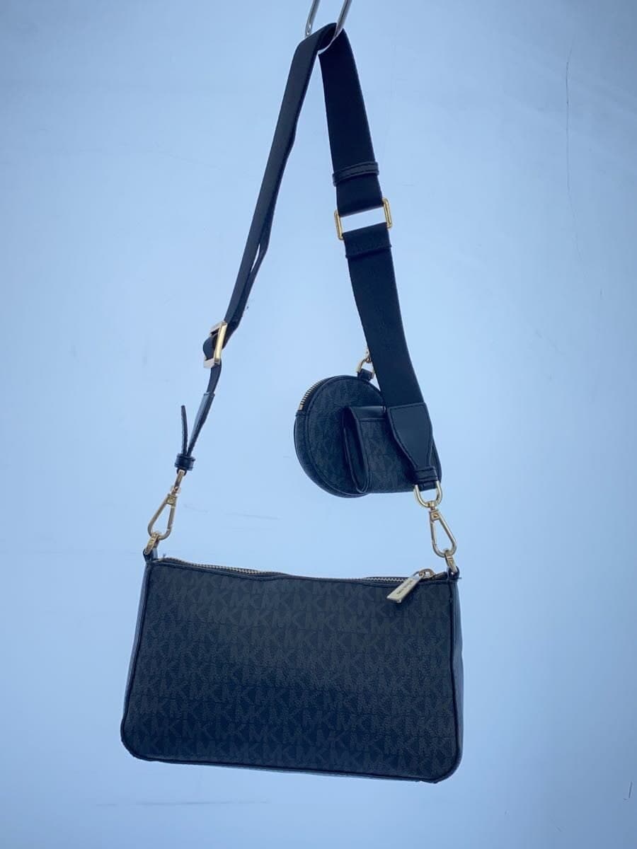 MICHAEL KORS Shoulder Bag PVC BLK All Over Pattern PA-2206 3