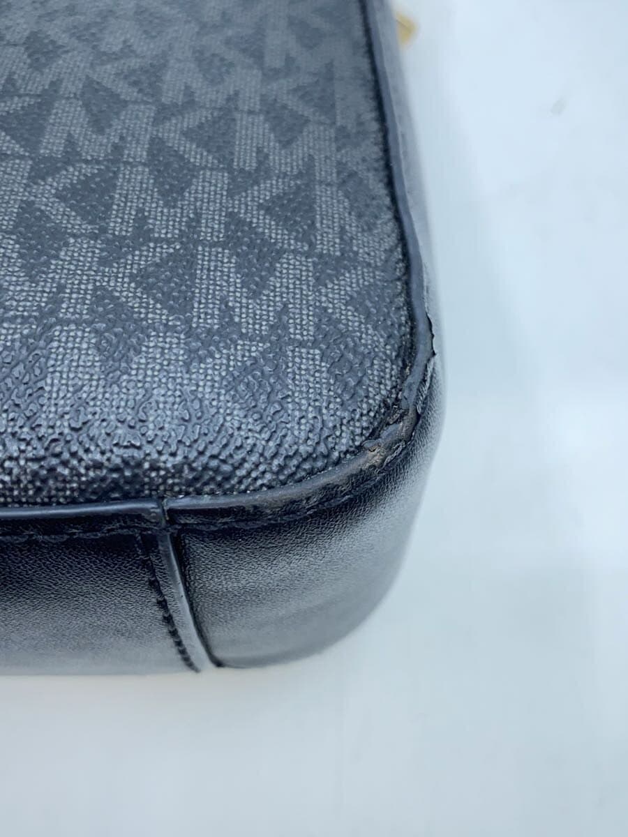 MICHAEL KORS Shoulder Bag PVC BLK All Over Pattern PA-2206 7