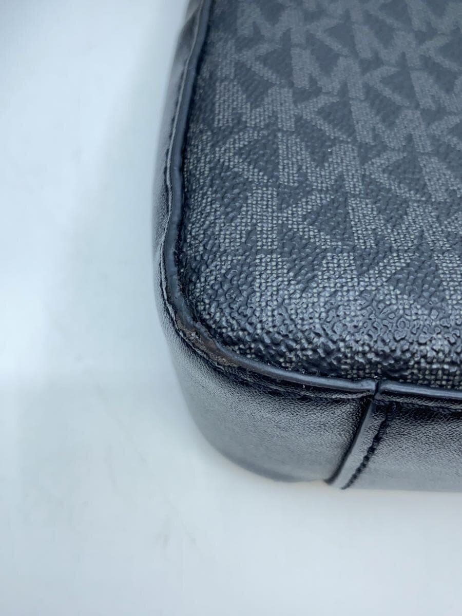 MICHAEL KORS Shoulder Bag PVC BLK All Over Pattern PA-2206 8