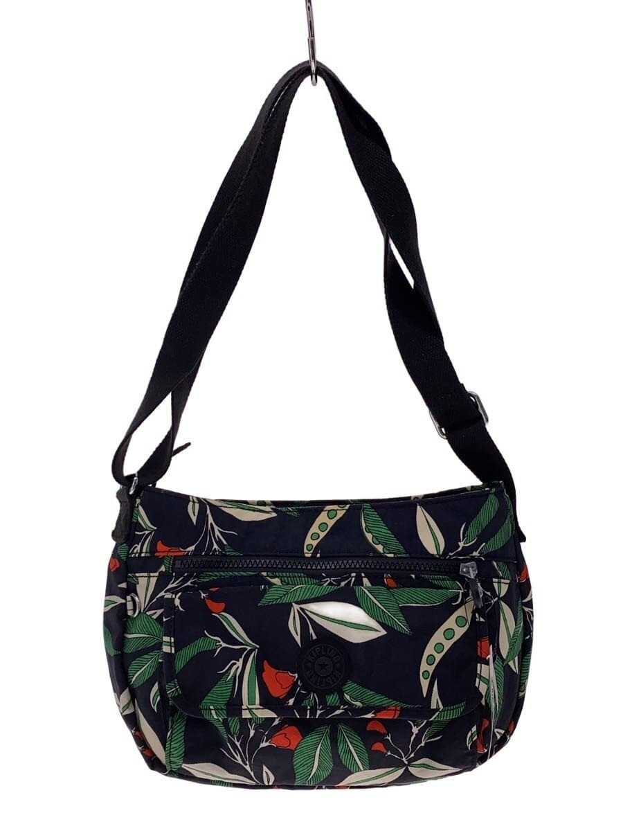 Kipling Shoulder Bag BLK All Over Pattern