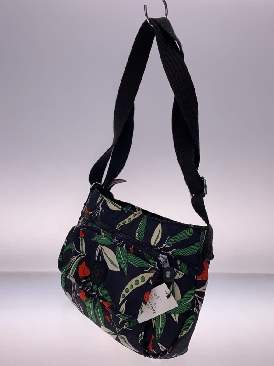 Kipling Shoulder Bag BLK All Over Pattern 2