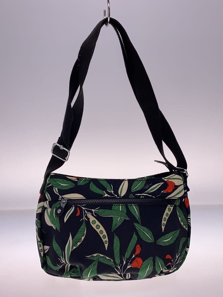 Kipling Shoulder Bag BLK All Over Pattern 3
