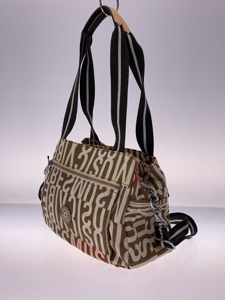 Kipling Shoulder Bag BEG All Over Pattern 2