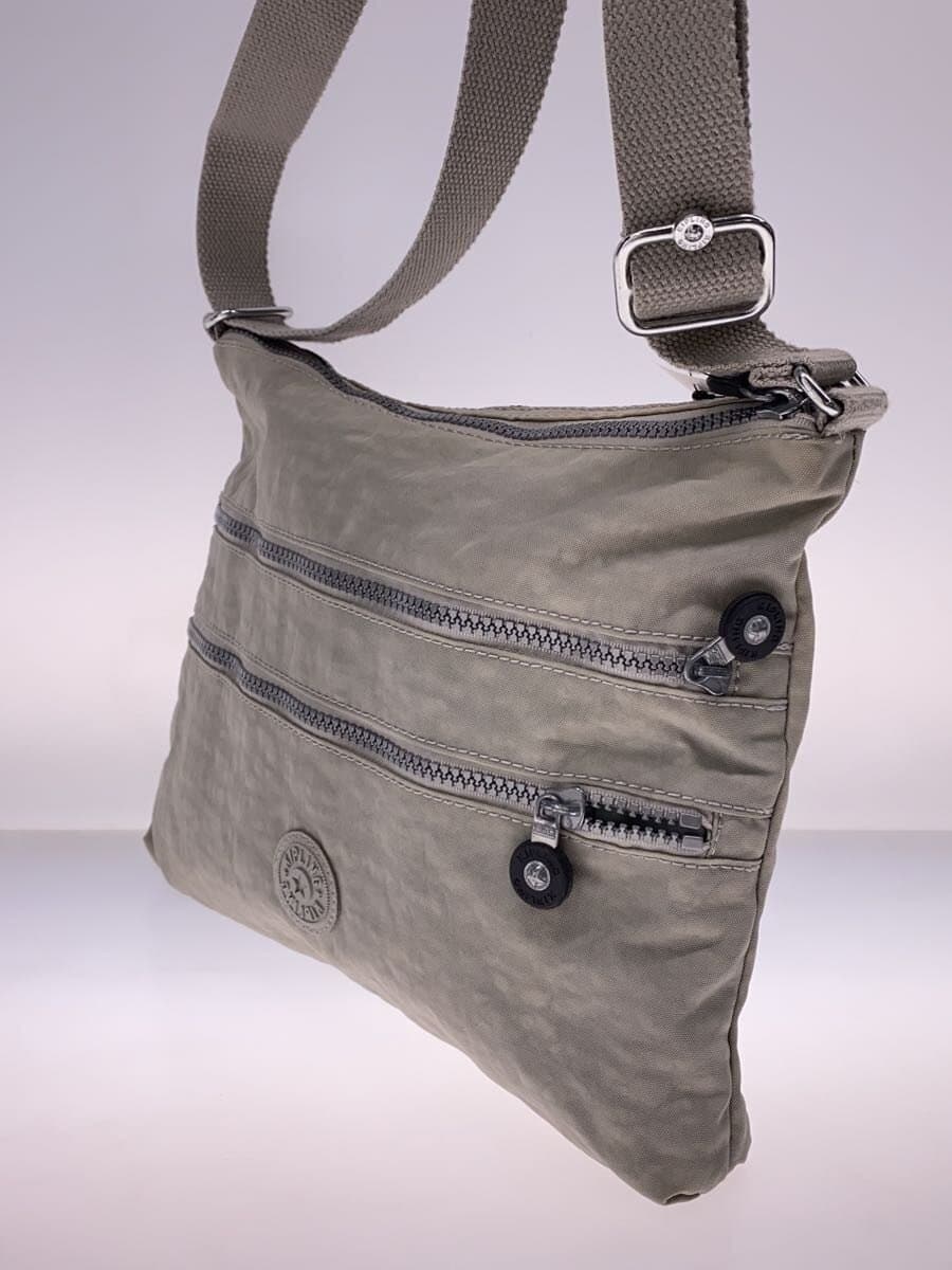 Kipling Shoulder Bag GRY Solid 2