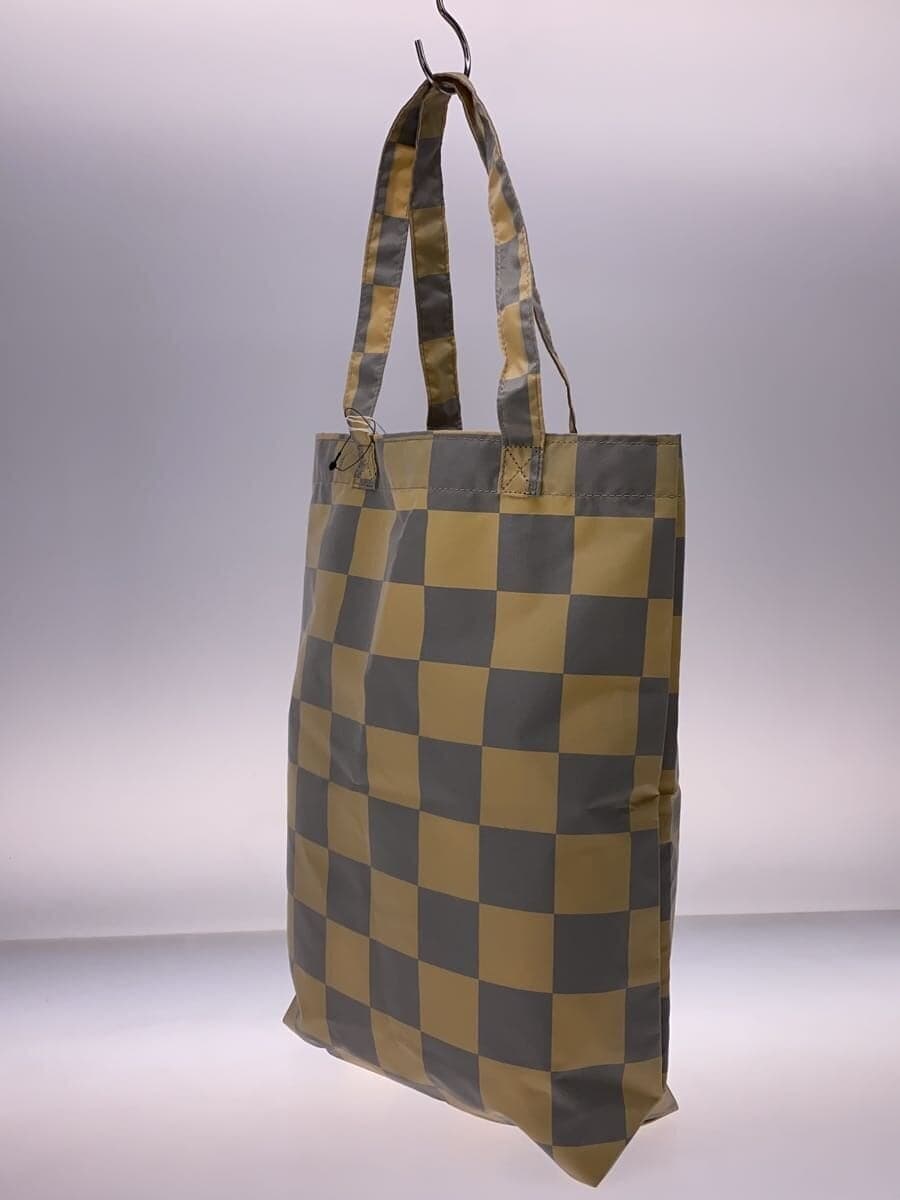COMME des GARCONS x Onitsuka Tiger Tote Bag Nylon BEG Check OP-K201 2