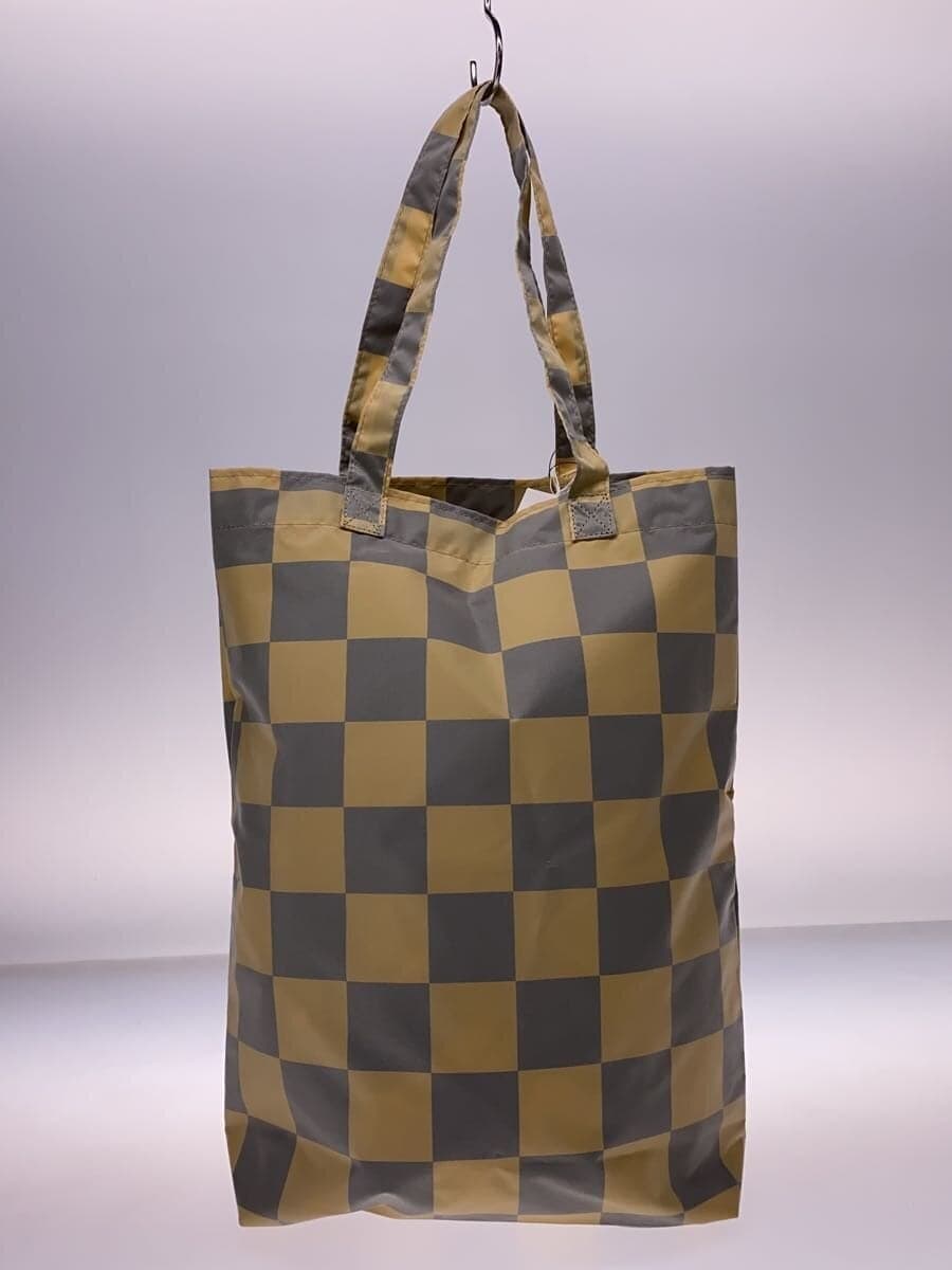 COMME des GARCONS x Onitsuka Tiger Tote Bag Nylon BEG Check OP-K201 3