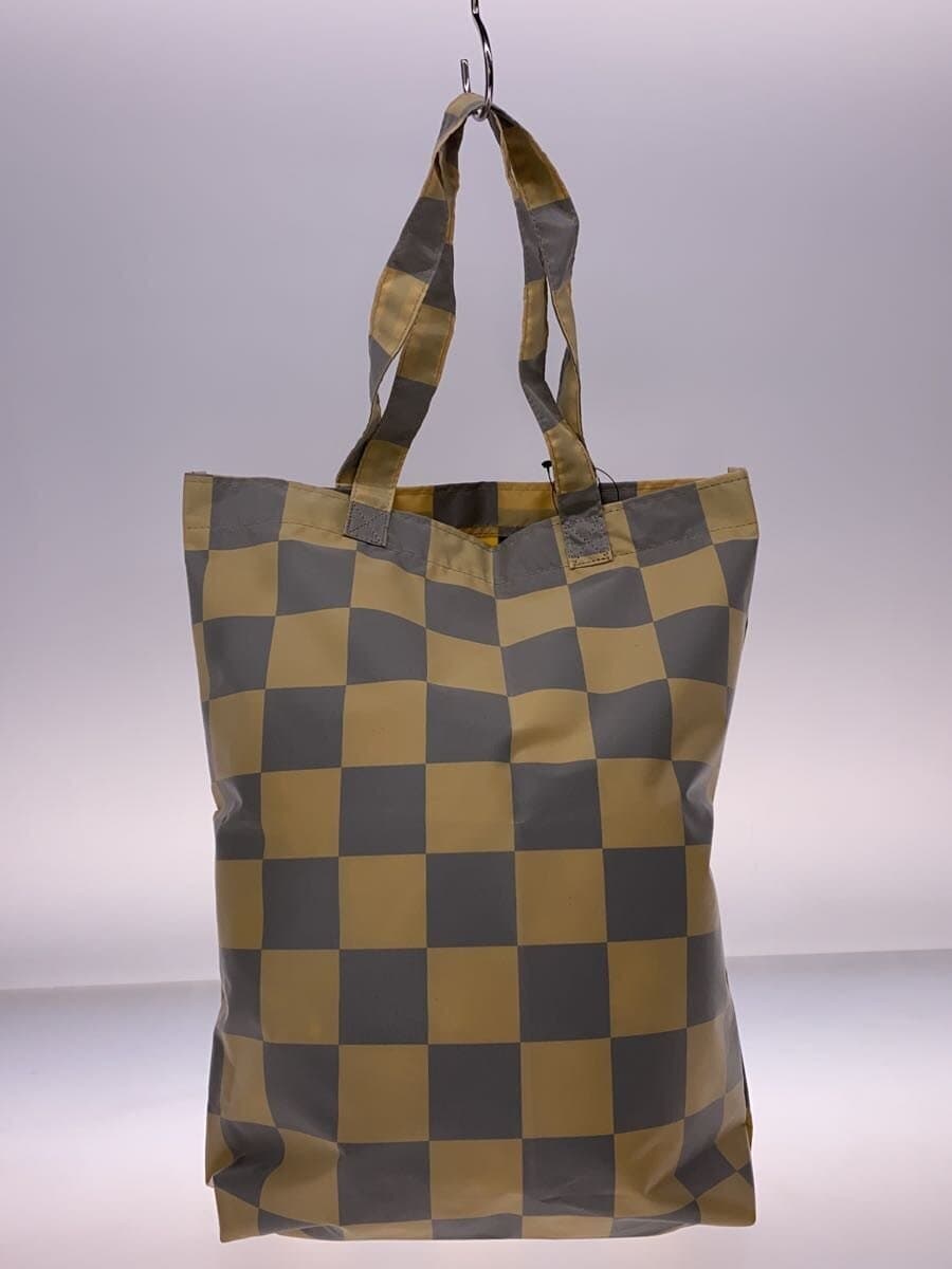 COMME des GARCONS x Onitsuka Tiger Tote Bag Nylon BEG Check OP-K201 3