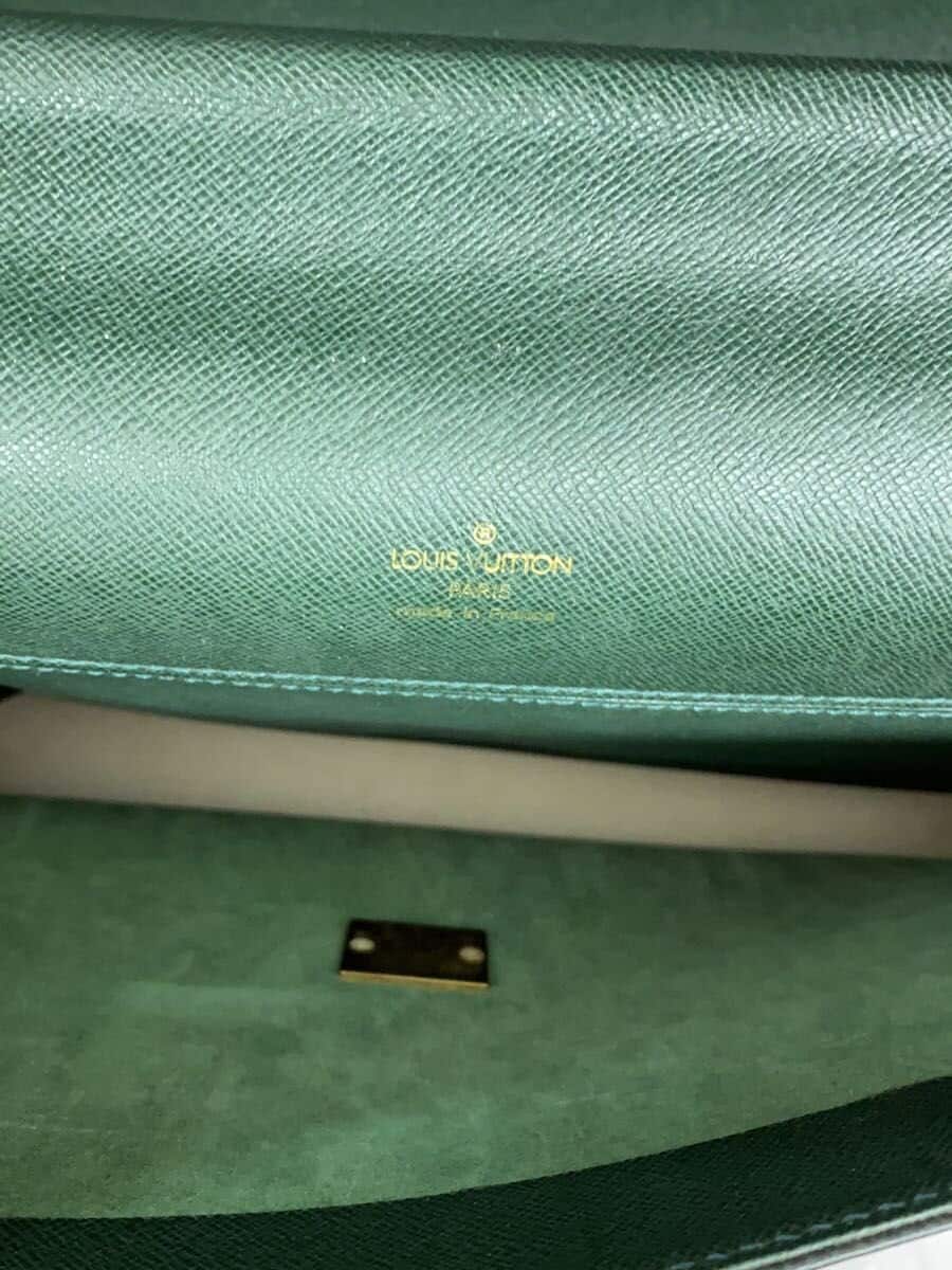 LOUIS VUITTON Bag Leather GRN Solid M30774 7