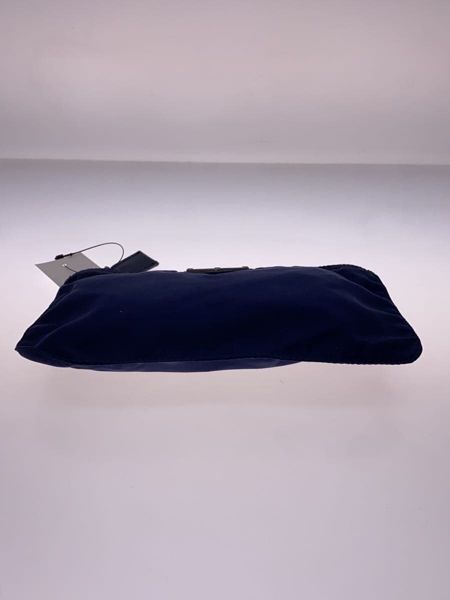 PRADA Pouch Nylon NVY Solid 4