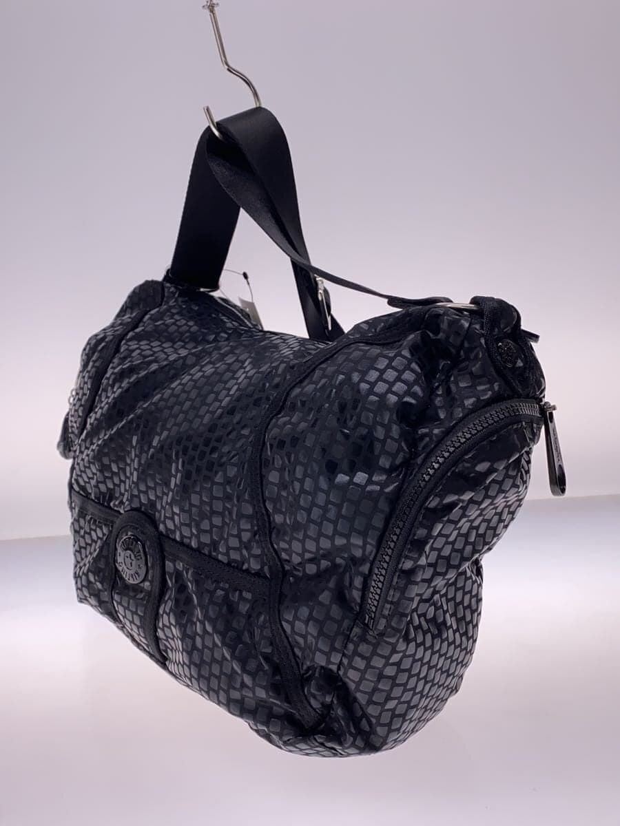Kipling Shoulder Bag BLK All Over Pattern 2