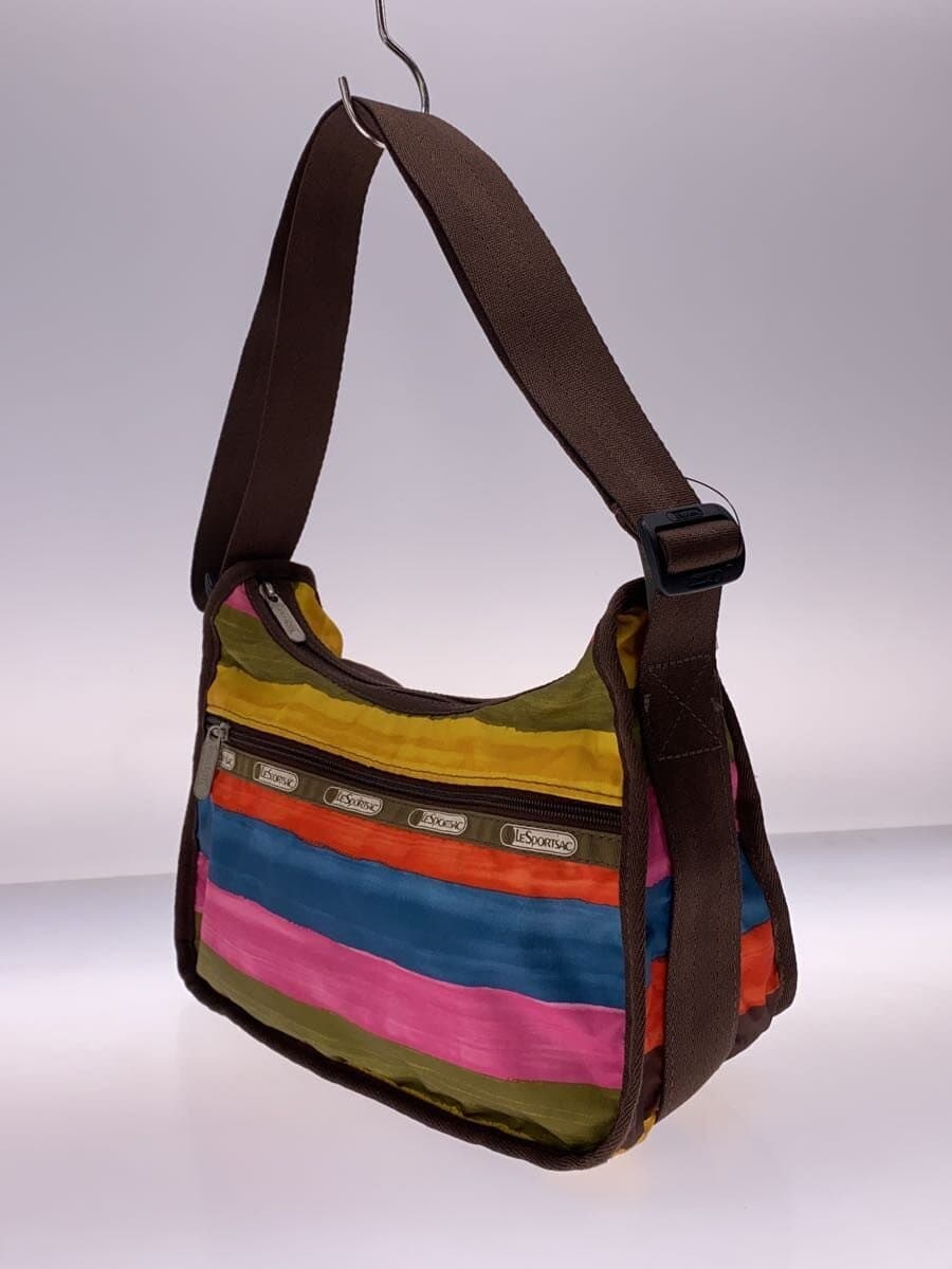 LESPORTSAC Shoulder Bag YLW All Over Pattern 2