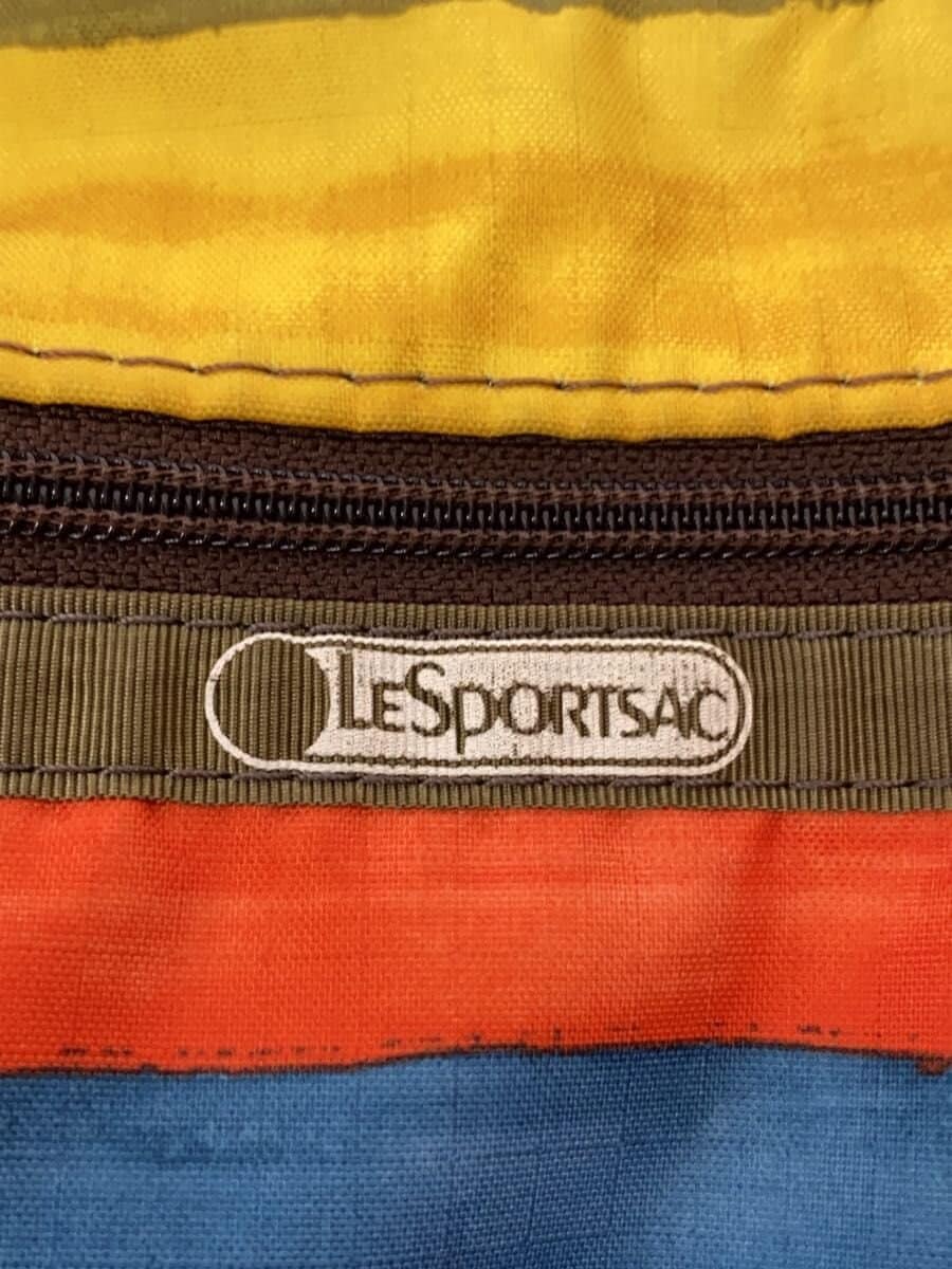 LESPORTSAC Shoulder Bag YLW All Over Pattern 5