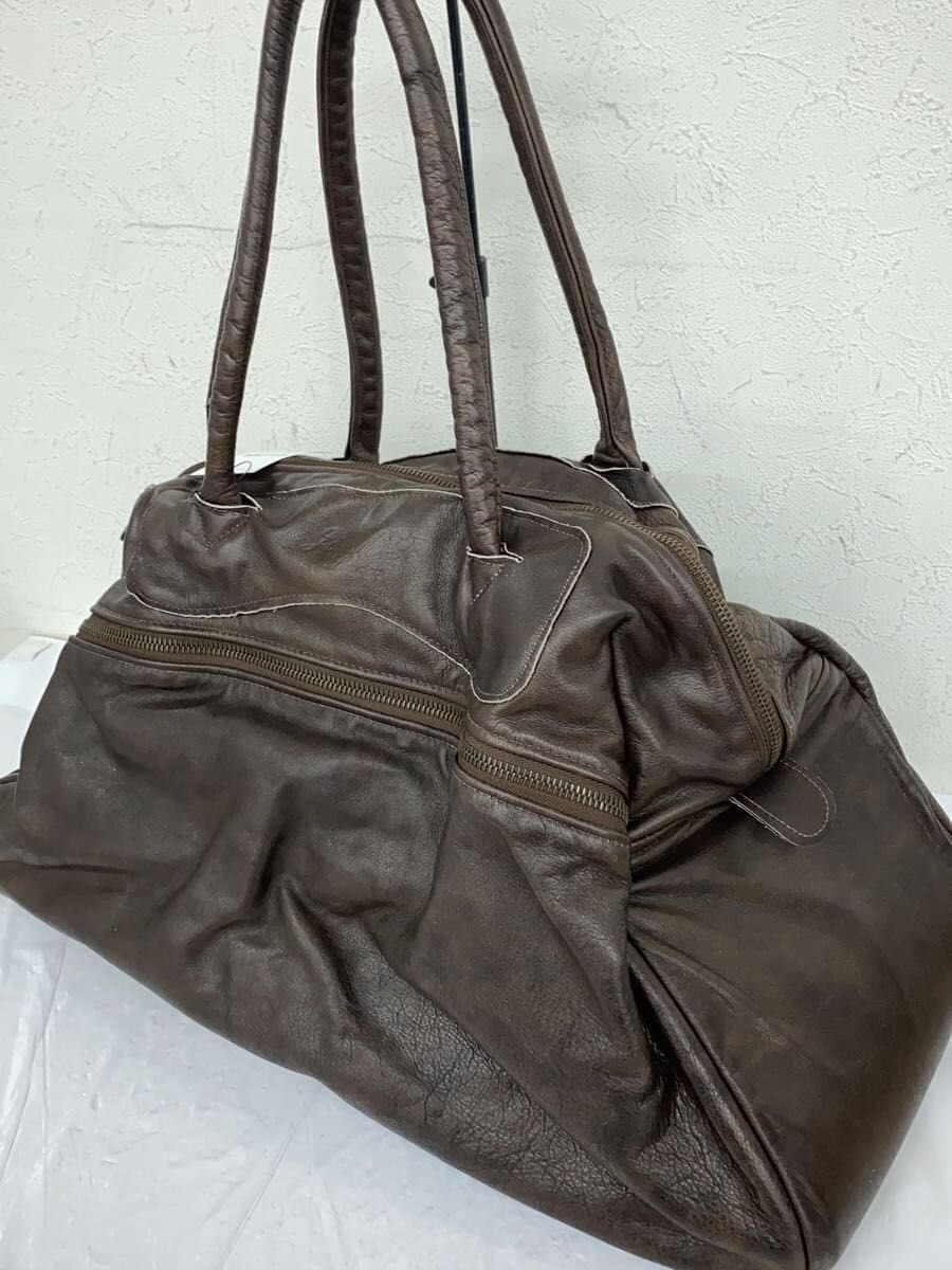Jas-M.B. Boston Bag Leather BRW Solid 2