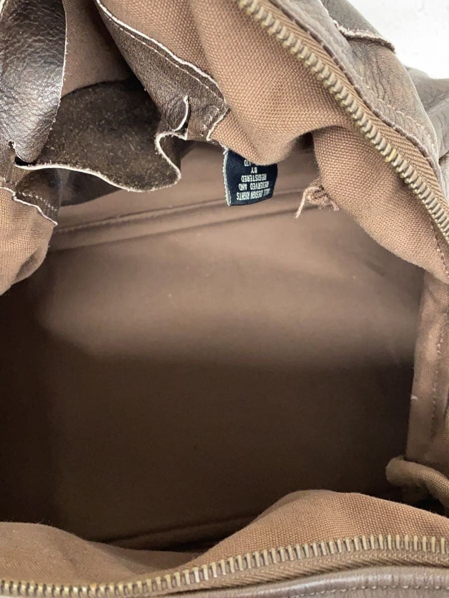 Jas-M.B. Boston Bag Leather BRW Solid 5