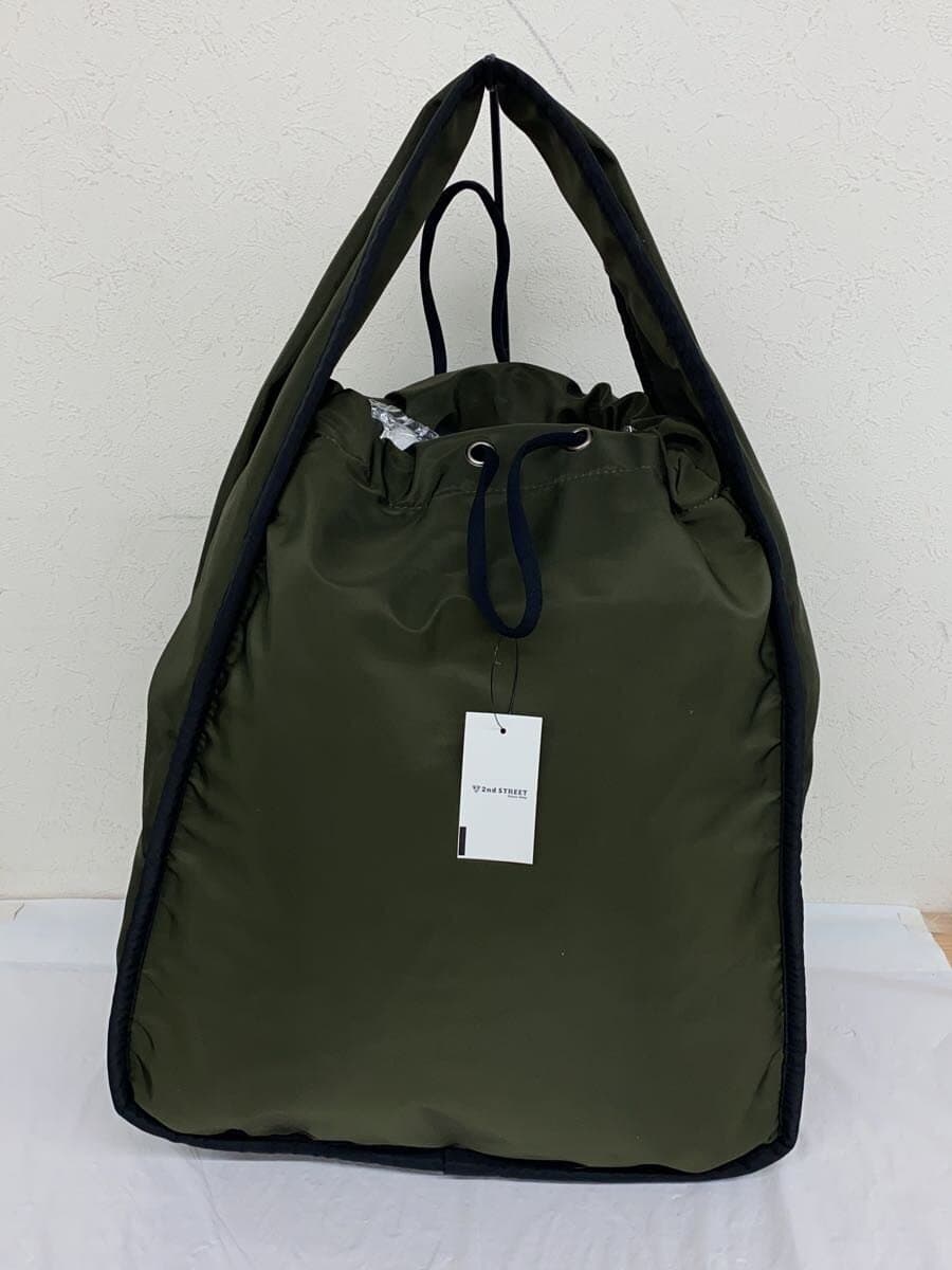 camper Tote Bag Pa Fur KHK Solid 3