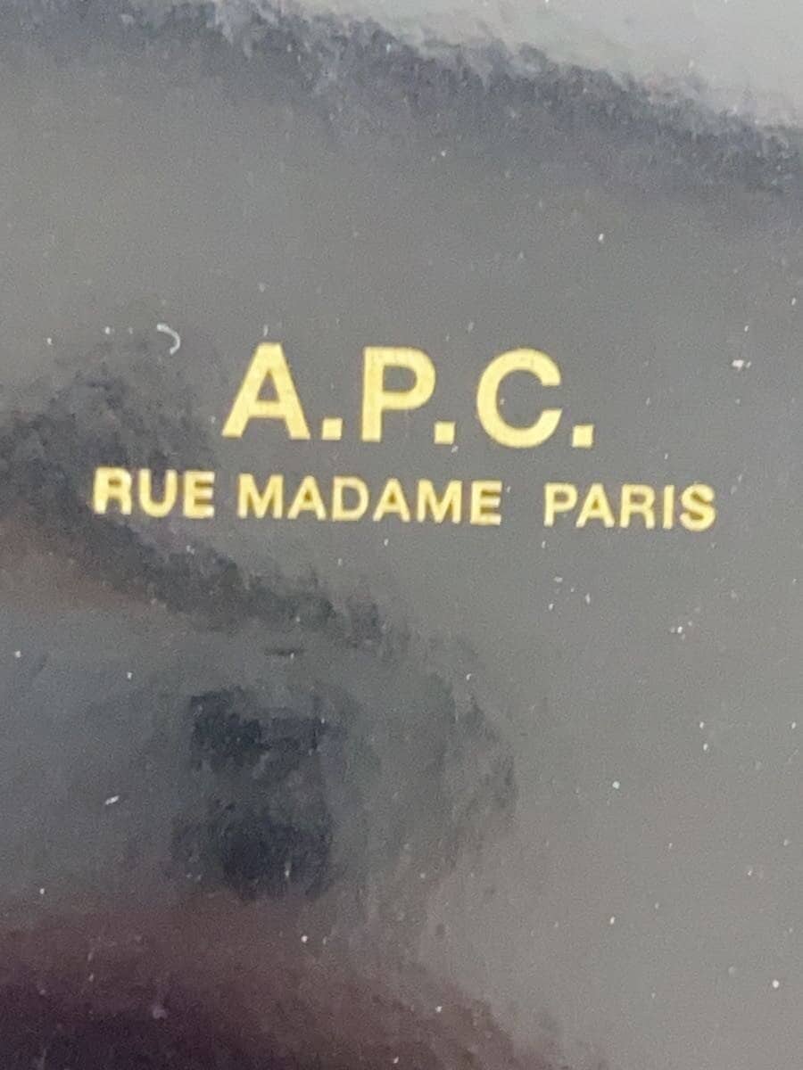 A.P.C. Shoulder Bag Leather Black 5