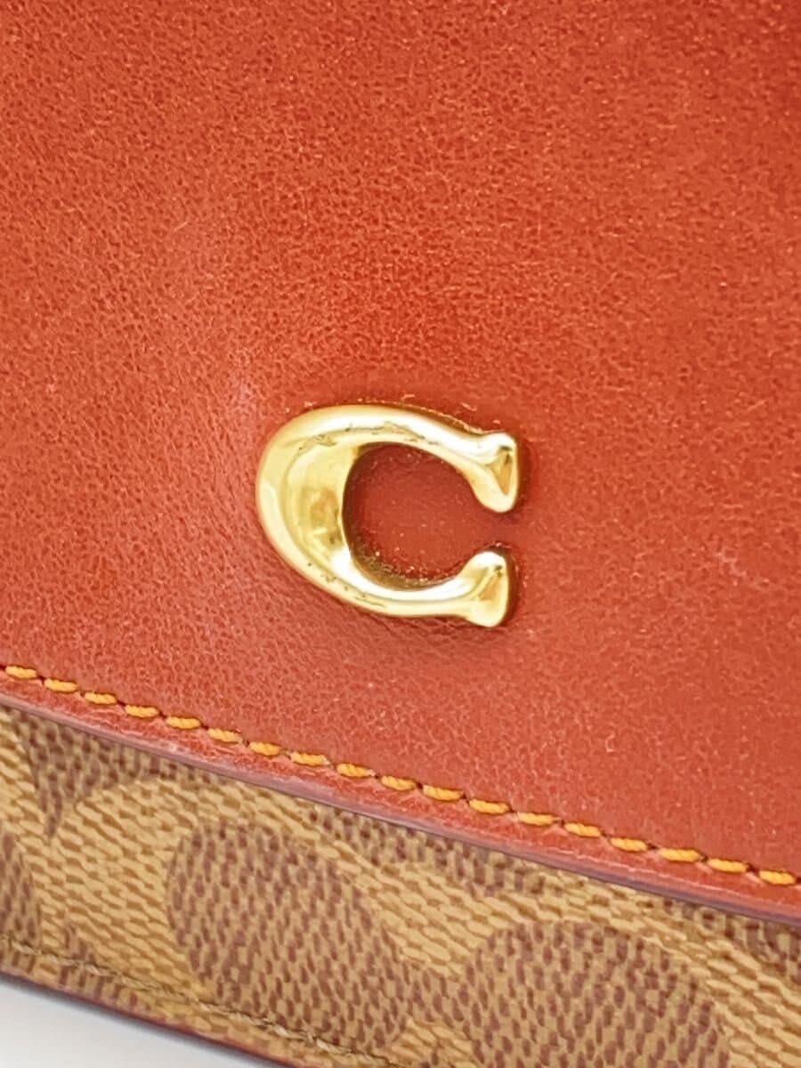 COACH Shoulder Bag Leather BRW c5362 5