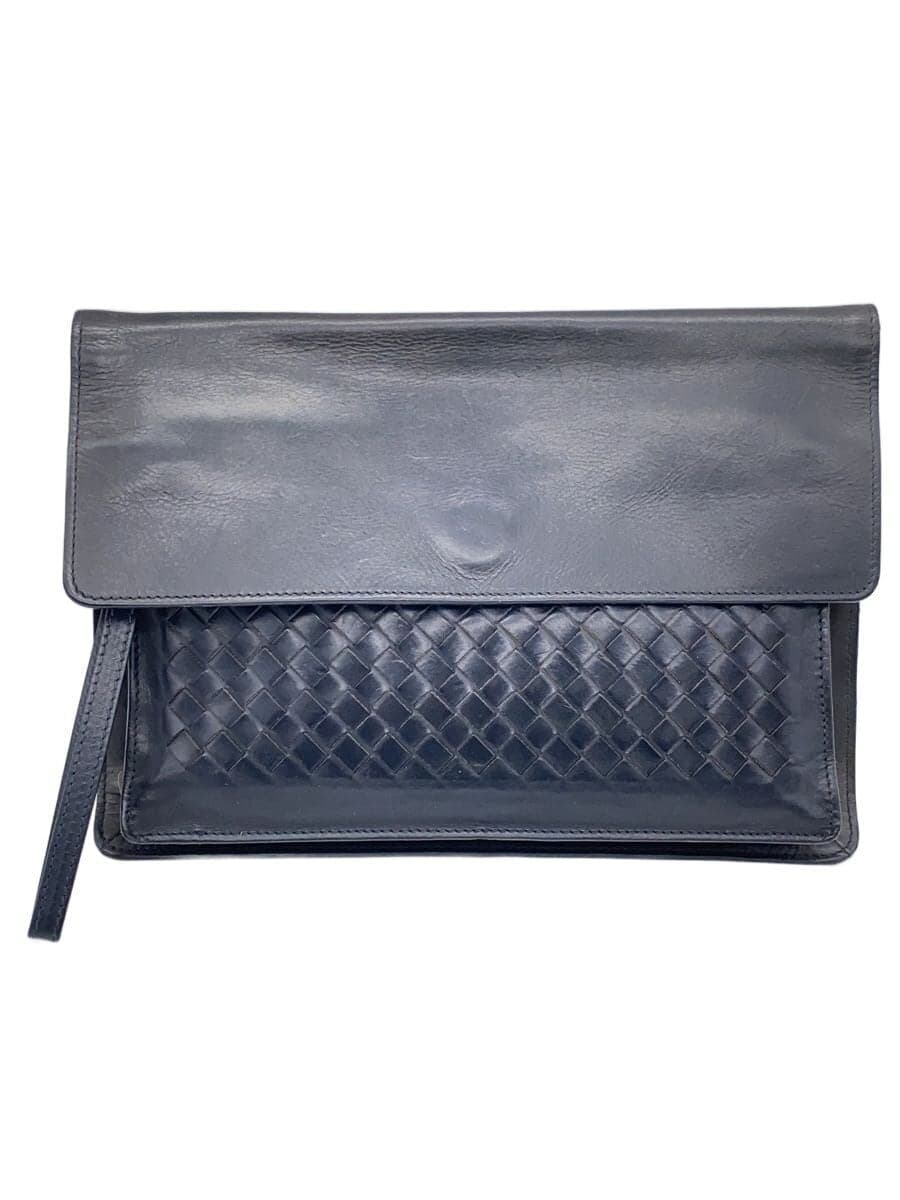 BOTTEGA VENETA Shoulder Bag Leather Black