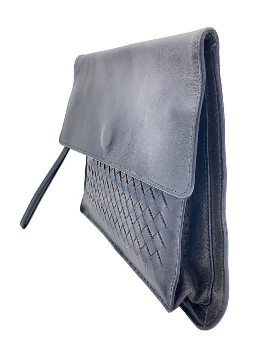 BOTTEGA VENETA Shoulder Bag Leather Black 2