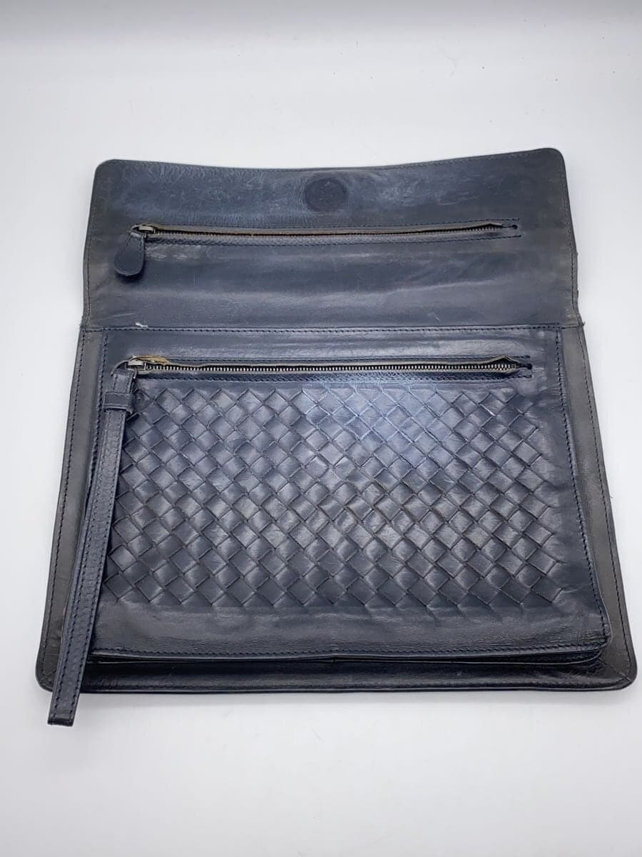 BOTTEGA VENETA Shoulder Bag Leather Black 8