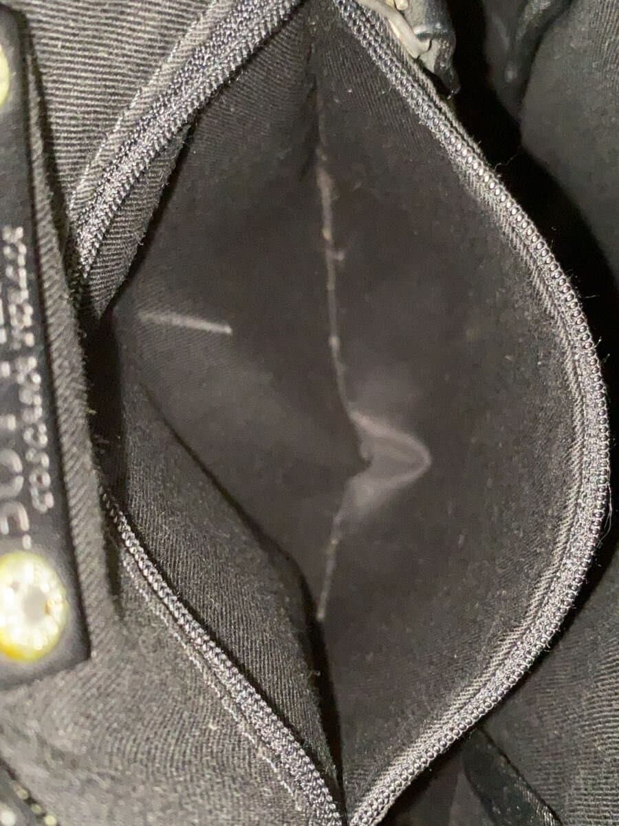 BUTTERO Shoulder Bag Leather BLK 7