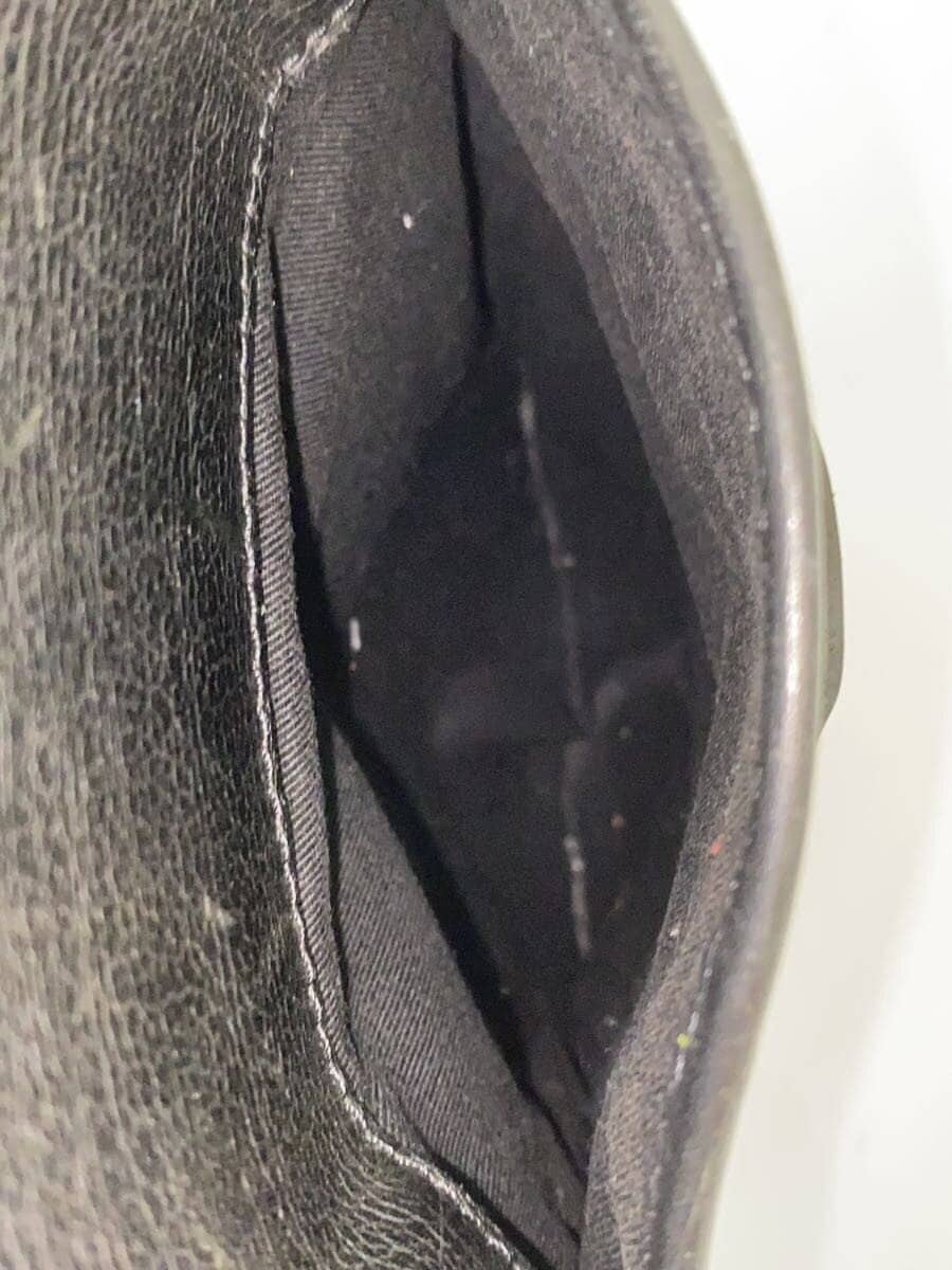 BUTTERO Shoulder Bag Leather BLK 8