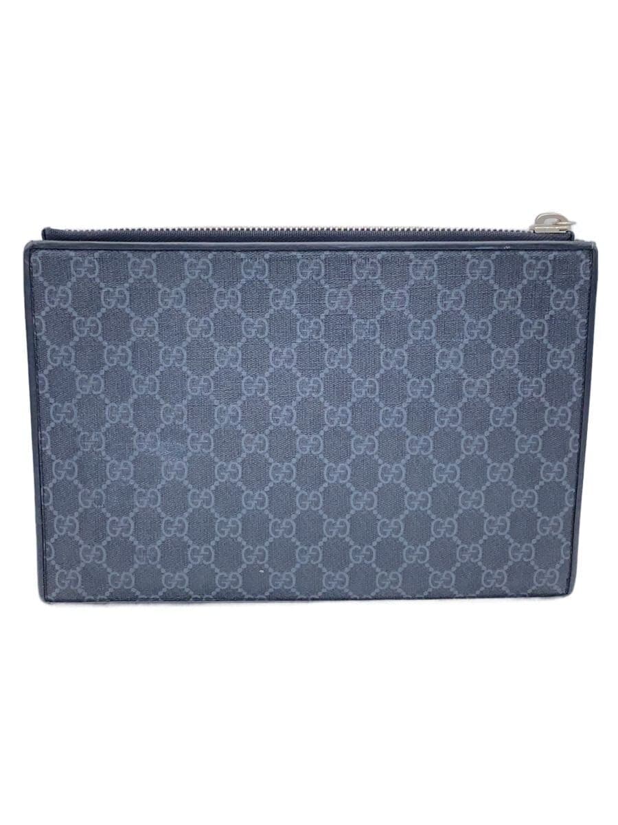 GUCCI Clutch Bag_GG Supreme_Night Courier PVC BLK 496346 3
