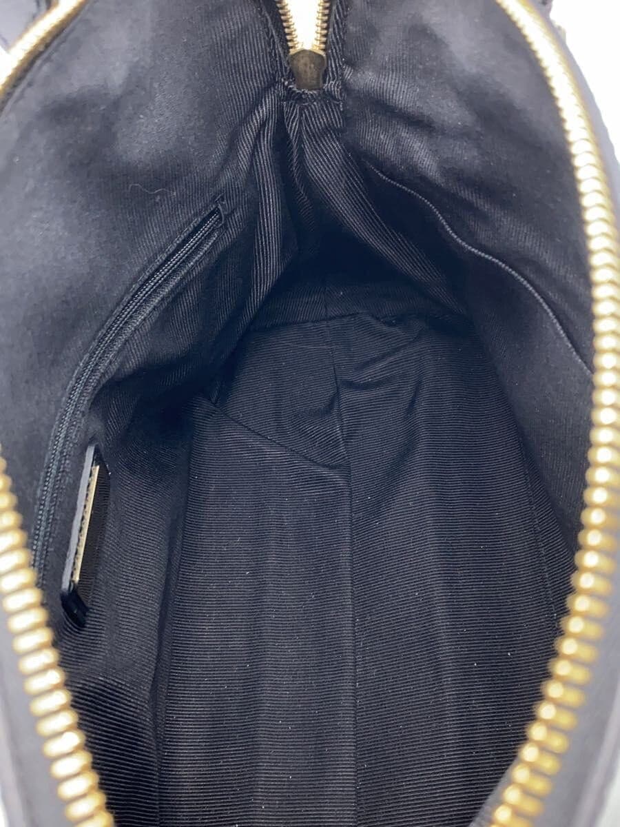 FURLA Handbag Leather Black 6