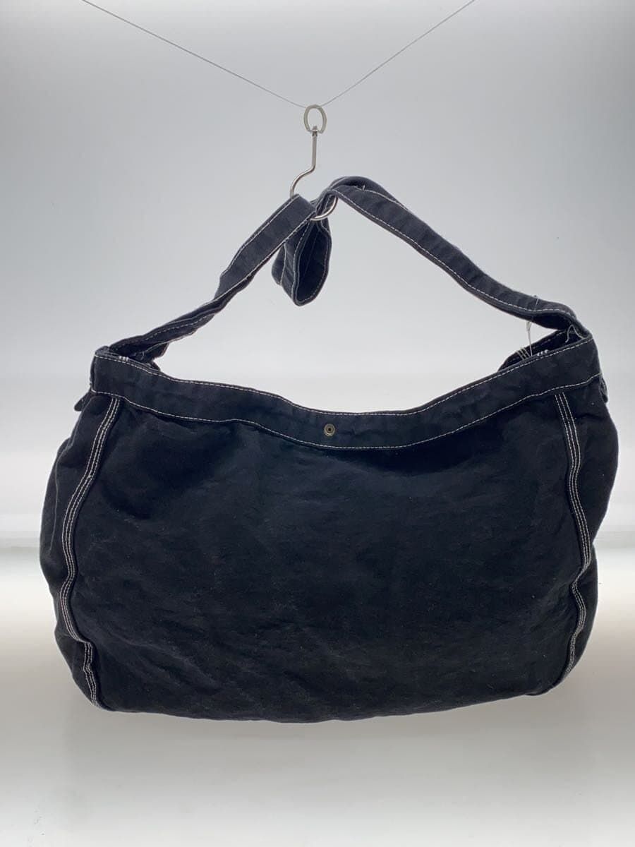 DAILY NEWS Shoulder Bag Canvas BLK 3