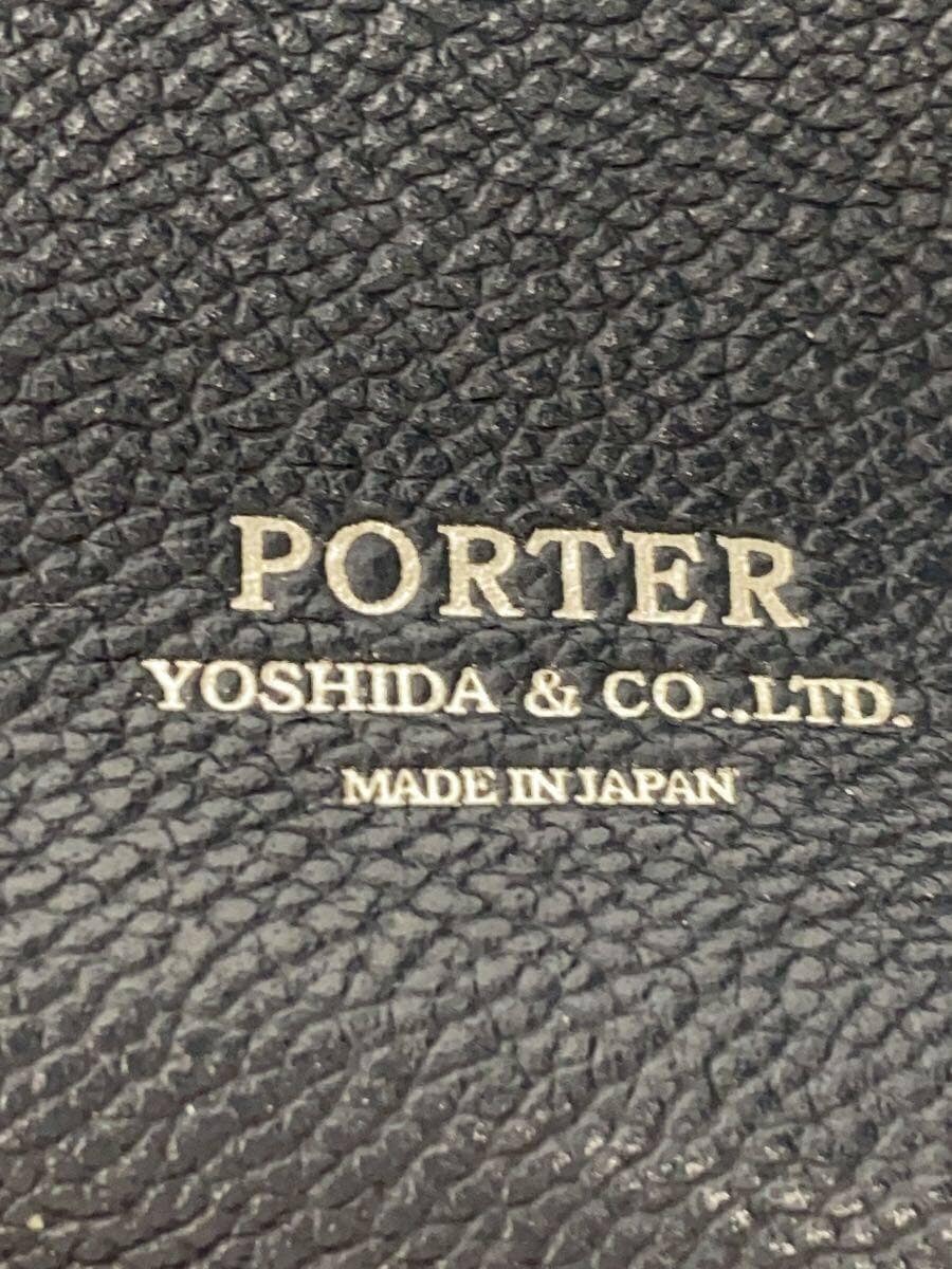 PORTER Tote Bag Leather NVY 5