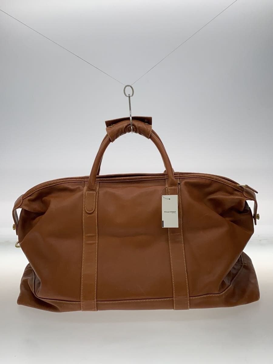 COACH Boston Bag Leather BRW 0502 3