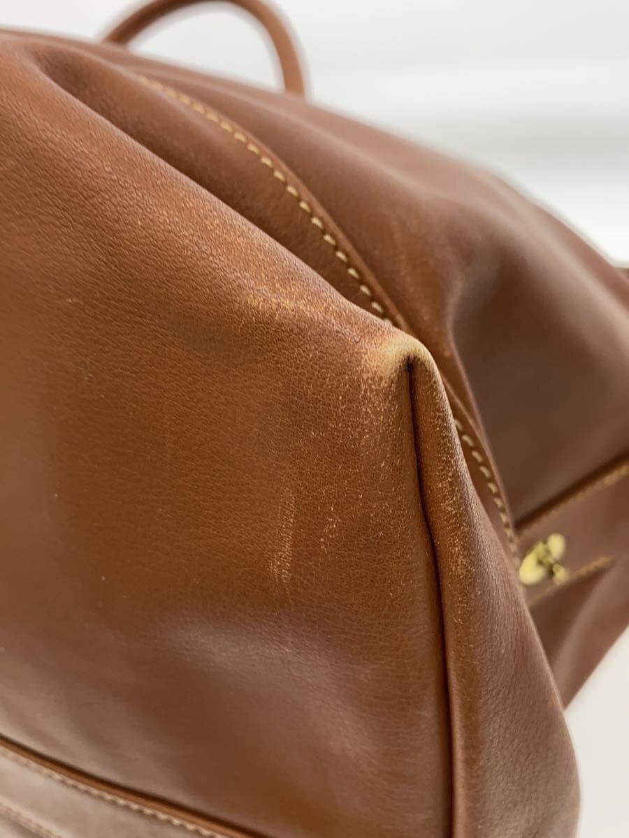 COACH Boston Bag Leather BRW 0502 8