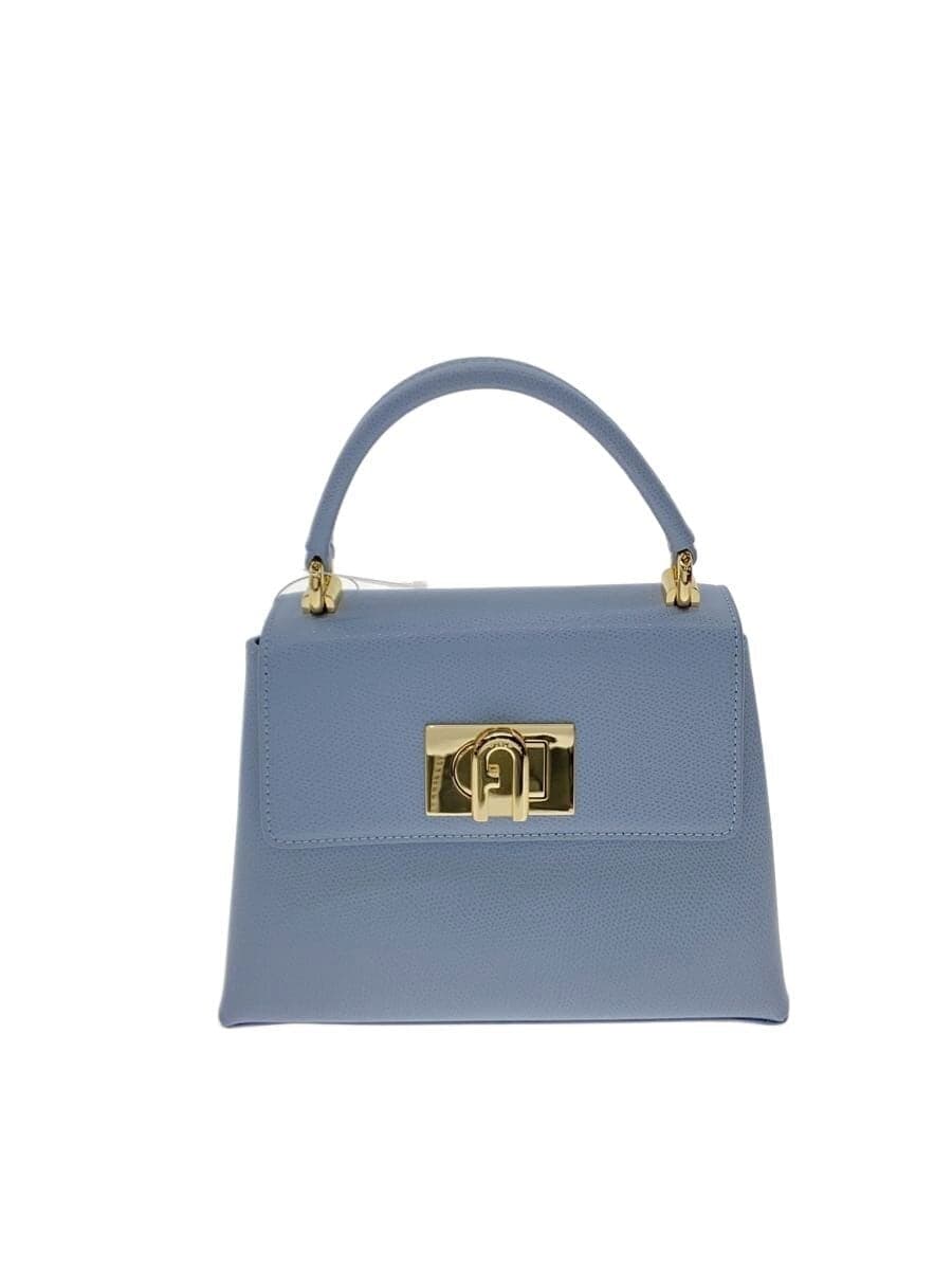 FURLA Handbag Leather BLU