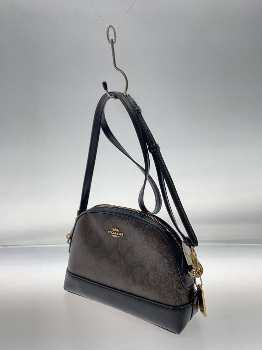 COACH Shoulder Bag BRW All Over Pattern 76674 2