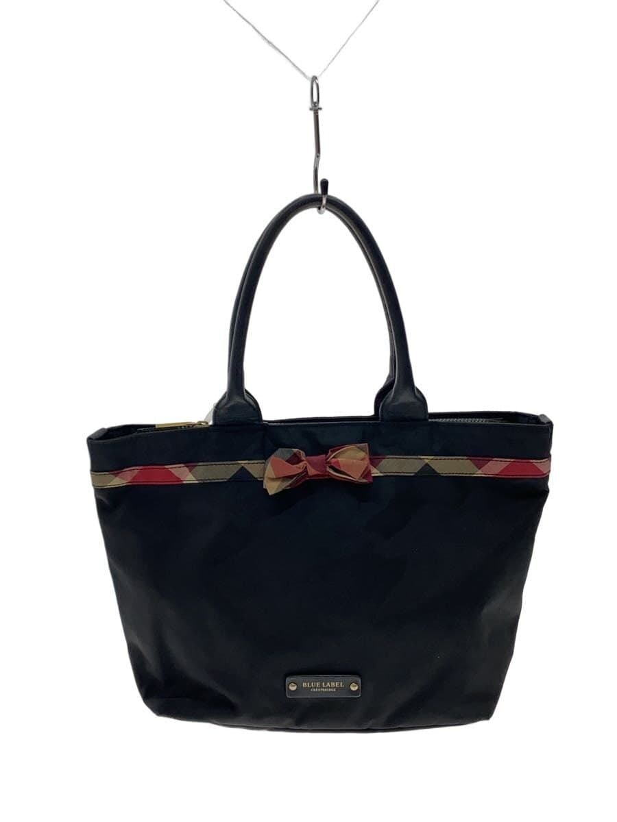 BLUE LABEL CRESTBRIDGE Tote Bag PVC BLK 55118-429-09