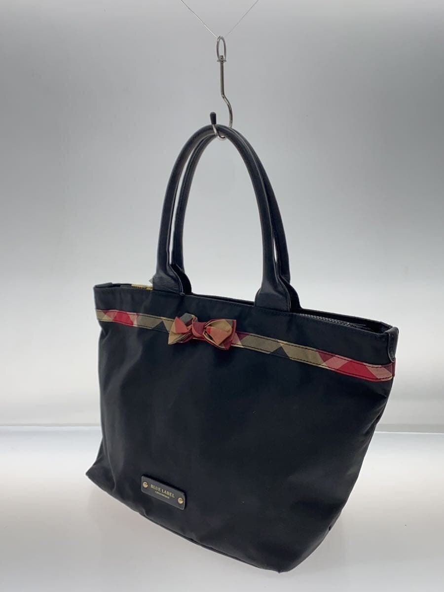 BLUE LABEL CRESTBRIDGE Tote Bag PVC BLK 55118-429-09 2