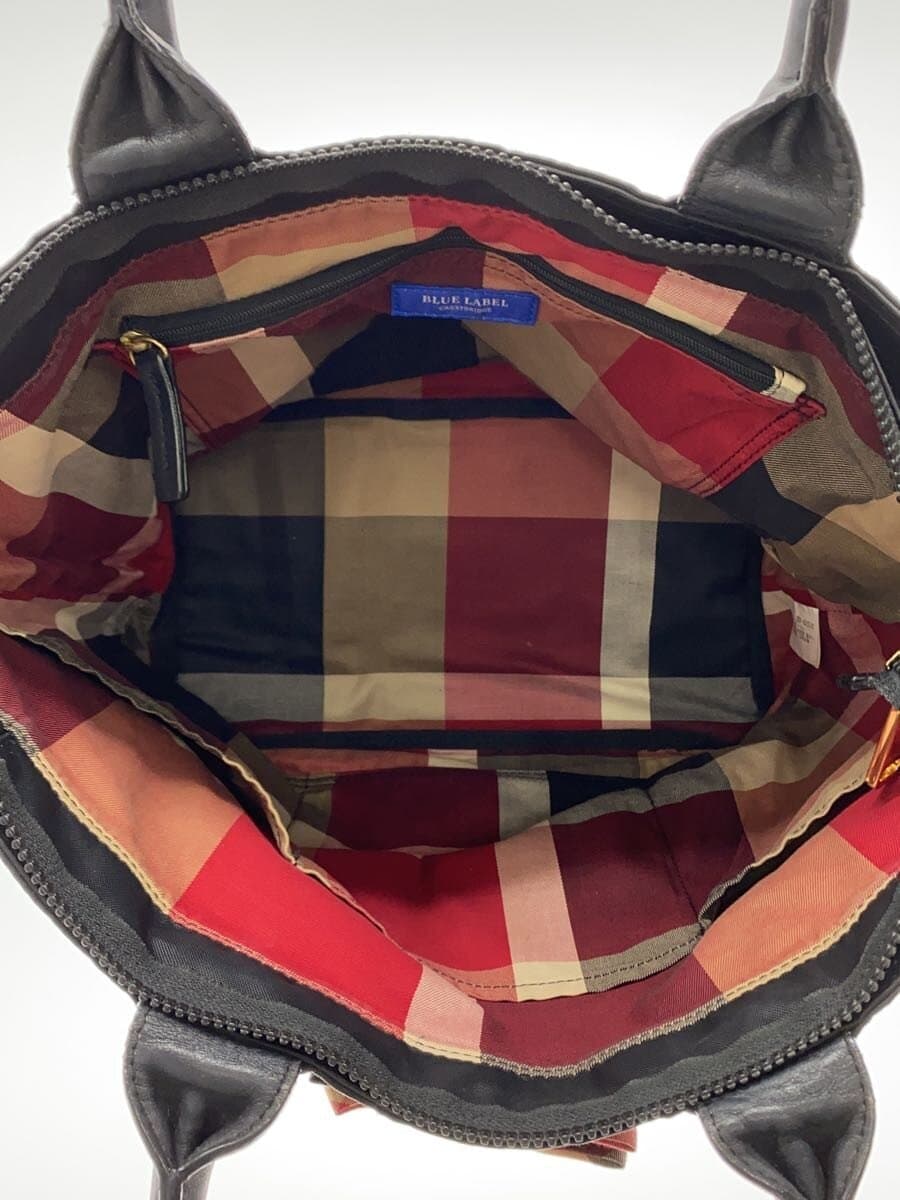 BLUE LABEL CRESTBRIDGE Tote Bag PVC BLK 55118-429-09 6